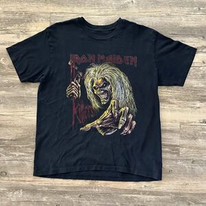 Vintage Iron Maiden 08/09 Somewhere Back In Time World Tour T-Shirt Size M